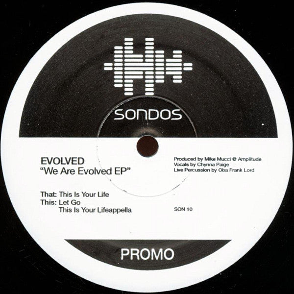 Evolved : We Are Evolved EP (12", Promo)