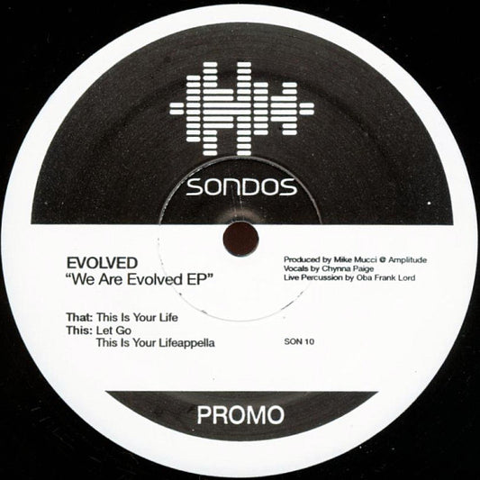 Evolved : We Are Evolved EP (12", Promo)