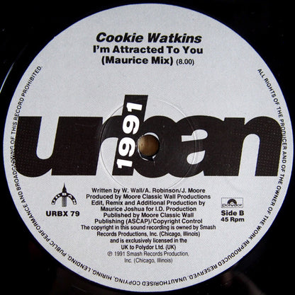 Cookie Watkins : I'm Attracted To You (12")