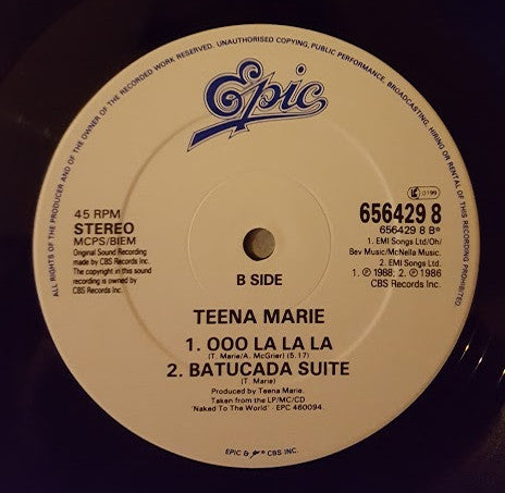 Teena Marie : Since Day One (12")