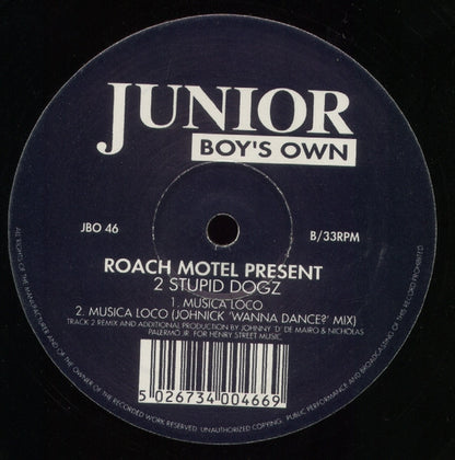 Roach Motel Present 2 Stupid Dogz : Trouble (12")