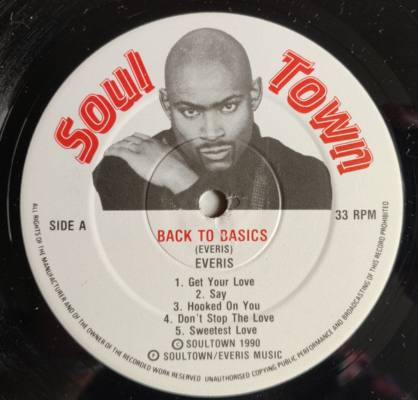 Everis : Back To Basics (LP, Album)