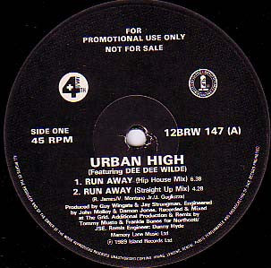 Urban High : Run Away (12", Promo)