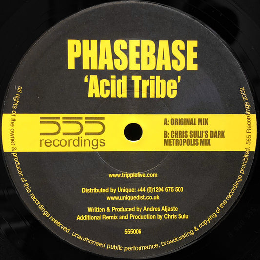 Phasebase : Acid Tribe (12")