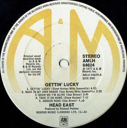 Head East : Gettin' Lucky (LP, Album)