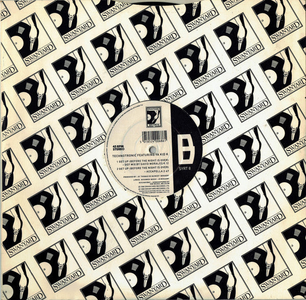 Technotronic Featuring Ya Kid K : Get Up (Before The Night Is Over) (12", Single, Com)