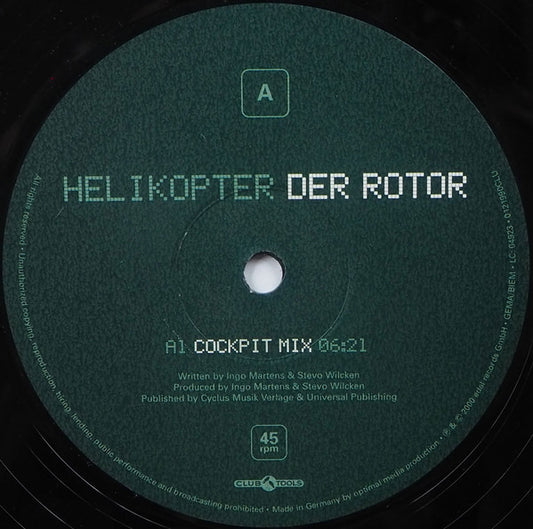 Helikopter : Der Rotor (12")