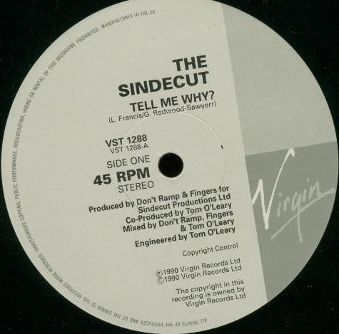 The Sindecut : Tell Me Why? (12", Single)