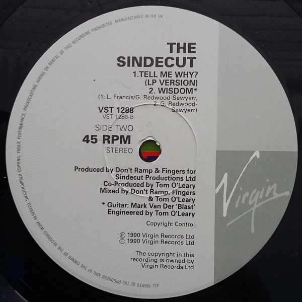 The Sindecut : Tell Me Why? (12", Single)