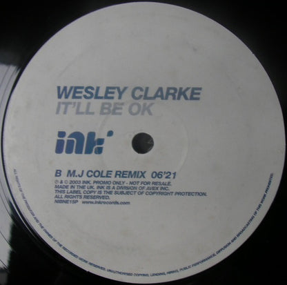 Wez Clarke : It'll Be Ok (12")