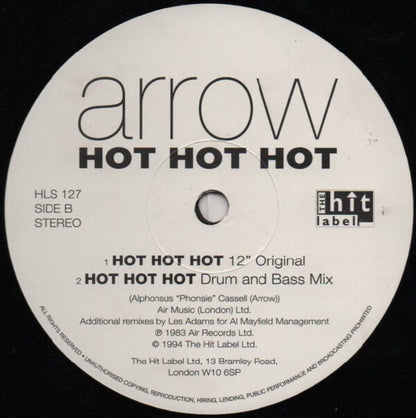 Arrow (2) : Hot Hot Hot (12")