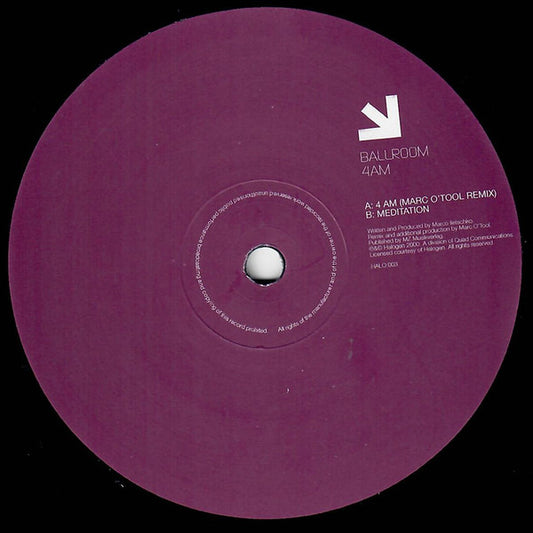 Ballroom : 4AM (12")