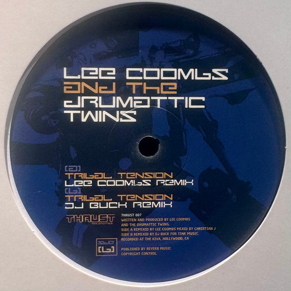 Lee Coombs and Drumattic Twins : Tribal Tension (Remixes) (12")