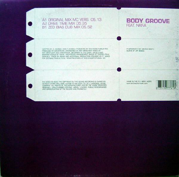 Architechs Feat. Nana : Body Groove (12")