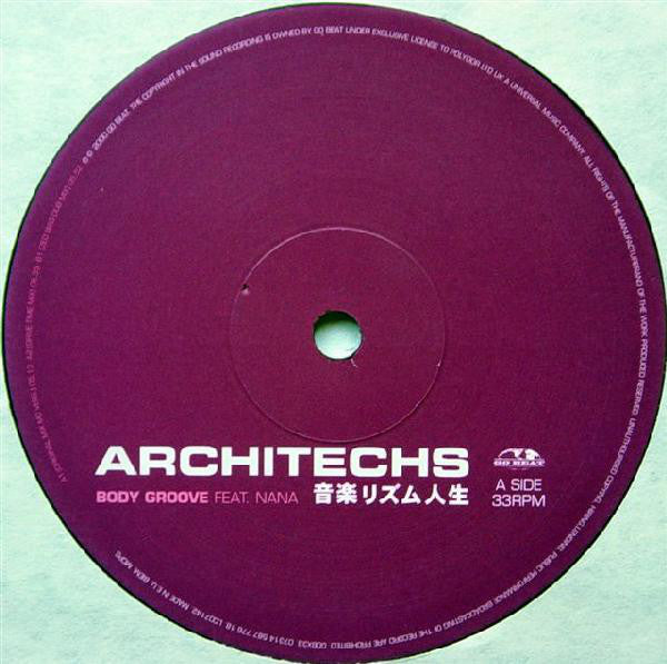 Architechs Feat. Nana : Body Groove (12")