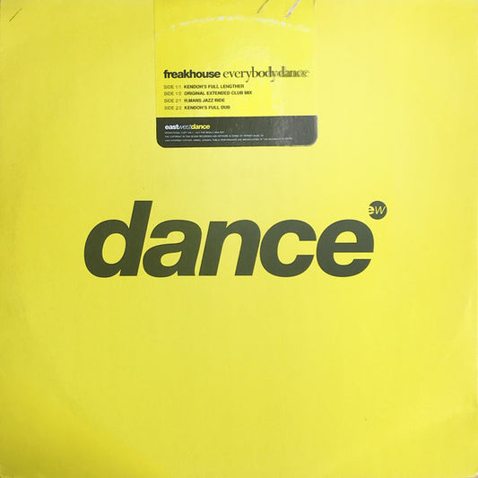 Freak House : Everybody Dance (12", Promo)