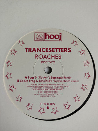 Trancesetters : Roaches (12", Promo, 2/2)