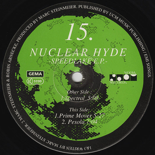 Nuclear Hyde : Speedlake E.P. (12", EP)