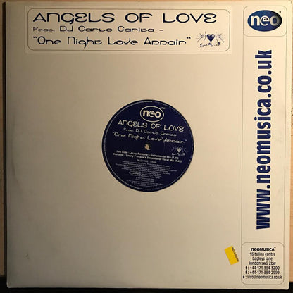 Angels Of Love : One Night Love Affair (12")
