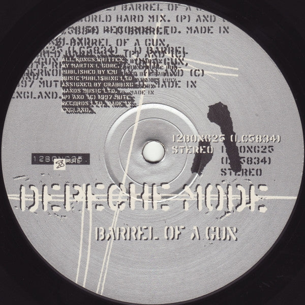 Depeche Mode : Barrel Of A Gun (12", Single, Gat)