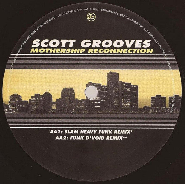 Scott Grooves Featuring Parliament / Funkadelic : Mothership Reconnection (12")