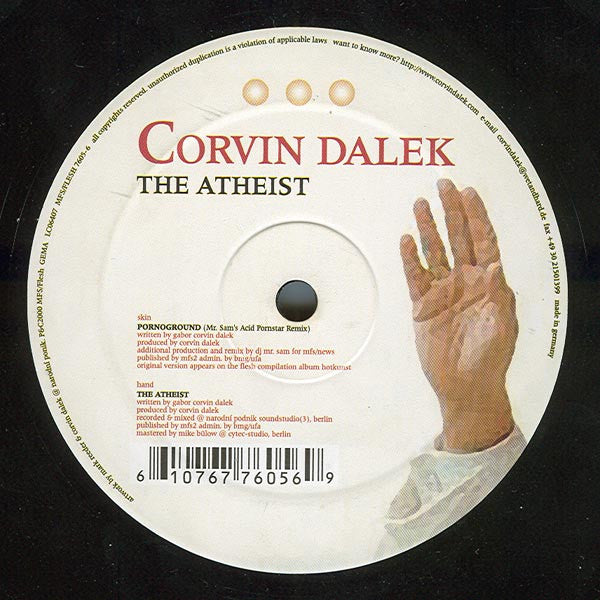 Corvin Dalek : The Atheist (12")