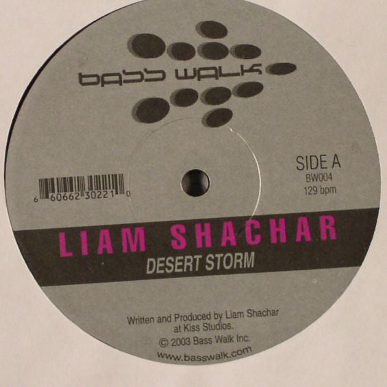Liam Shachar : Desert Storm (12")