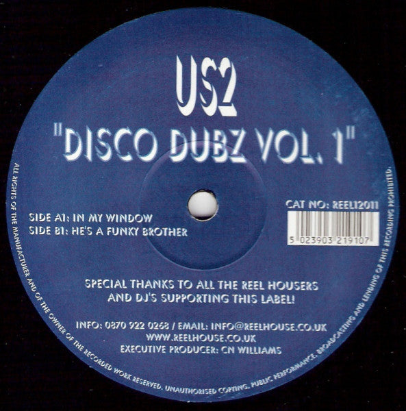US2 : Disco Dubz Vol. 1 (12")