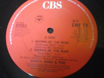 Earth, Wind & Fire : Wanna Be The Man (12")