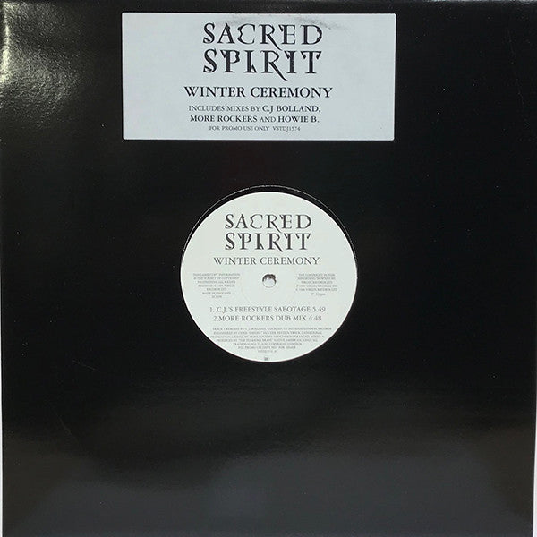 Sacred Spirit : Winter Ceremony (12", Promo)