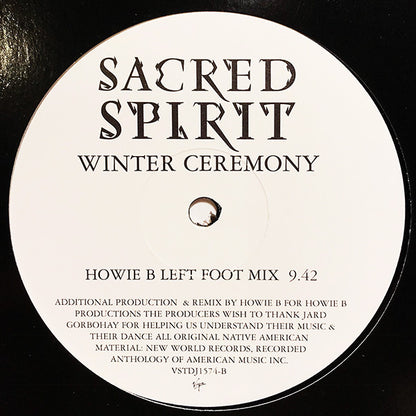 Sacred Spirit : Winter Ceremony (12", Promo)