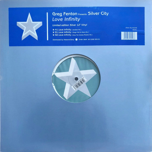 Greg Fenton Presents Silver City (4) : Love Infinity (12", Ltd, Sil)