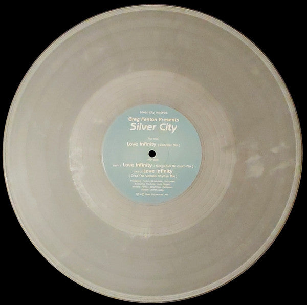 Greg Fenton Presents Silver City (4) : Love Infinity (12", Ltd, Sil)