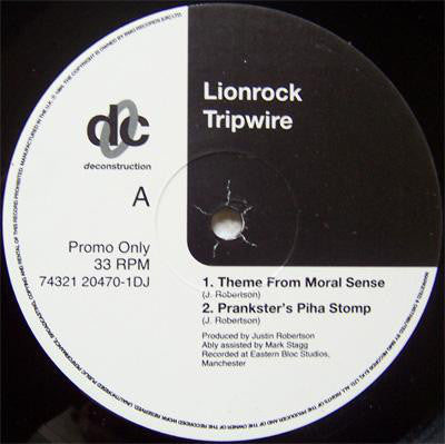 Lionrock : Tripwire (12", Promo)