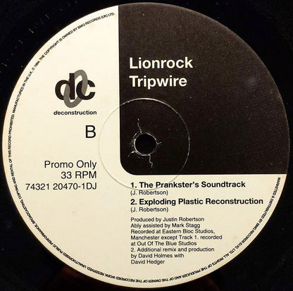 Lionrock : Tripwire (12", Promo)