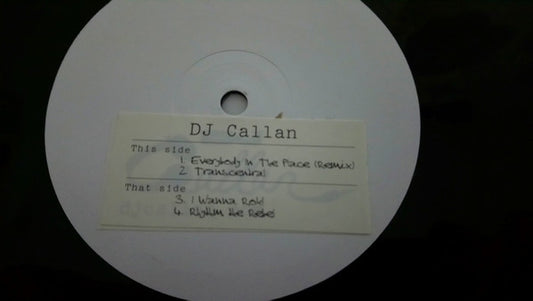 DJ Callan : DJ Callan (12")