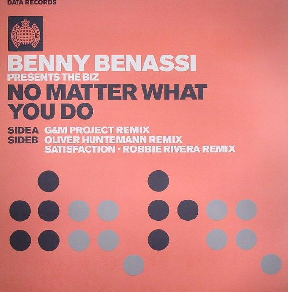 Benny Benassi Presents The Biz (5) : No Matter What You Do (12")