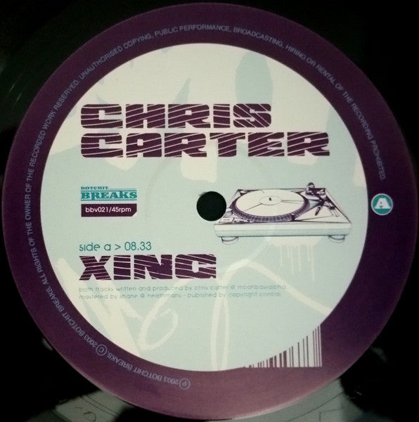 Chris Carter : Xing / Udon (12")