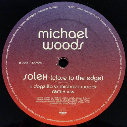 Michael Woods : Solex (Close To The Edge) (12")