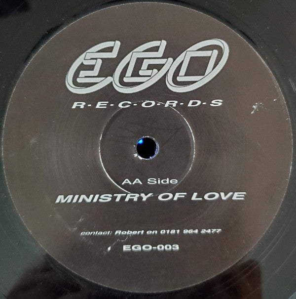 Hysteric Ego : Don't Stop / Ministry Of Love (12")