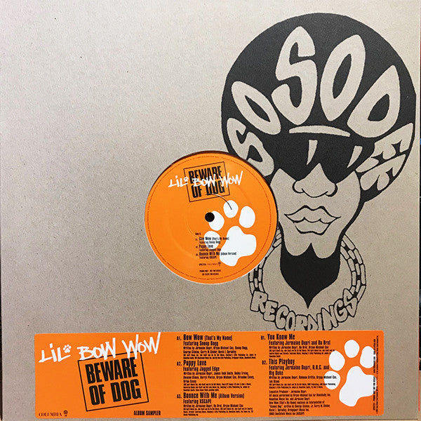 Lil' Bow Wow : Beware Of Dog (Album Sampler) (12", Smplr)