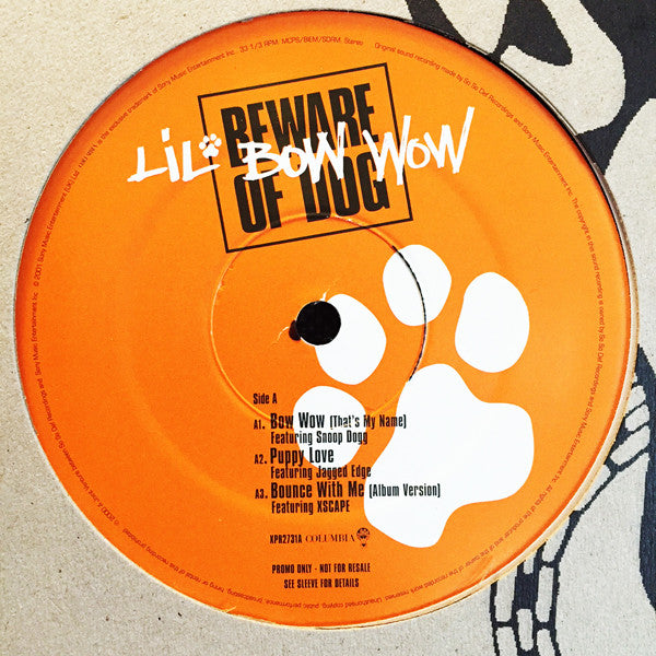 Lil' Bow Wow : Beware Of Dog (Album Sampler) (12", Smplr)