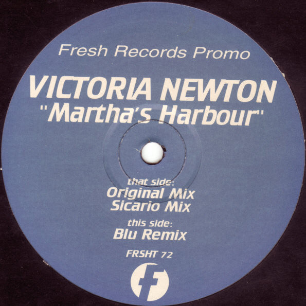 Victoria Newton : Martha's Harbour (2x12", Promo)
