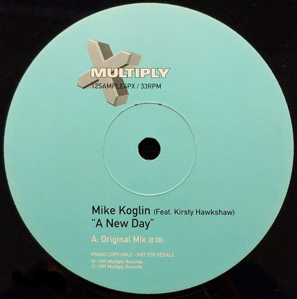 Mike Koglin : A New Day / Faking The Funk (12", Promo)