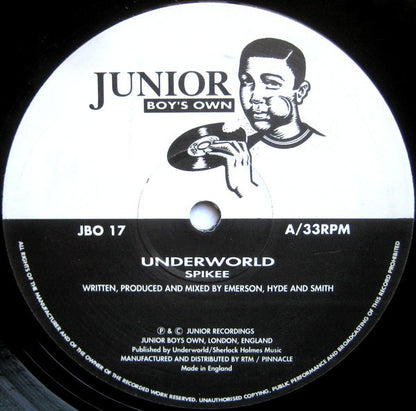 Underworld : Spikee / Dogman Go Woof (12", Single)