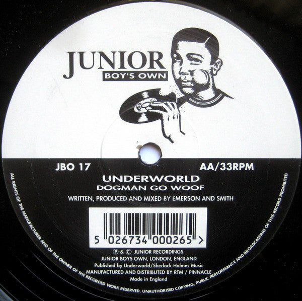 Underworld : Spikee / Dogman Go Woof (12", Single)
