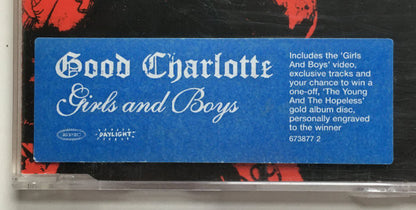 Good Charlotte : Girls And Boys (CD, Single, Enh, CD1)