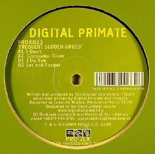 Digital Primate : Frequent Sudden Urges (12")