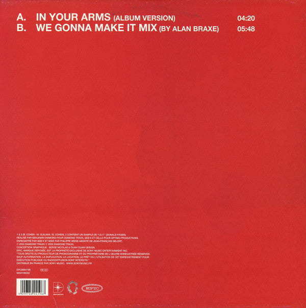 Benjamin Diamond : In Your Arms (12")