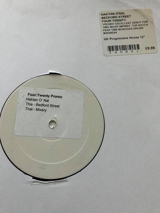 Haktan O'Nal : Bedford Street / Mixery (12", W/Lbl)